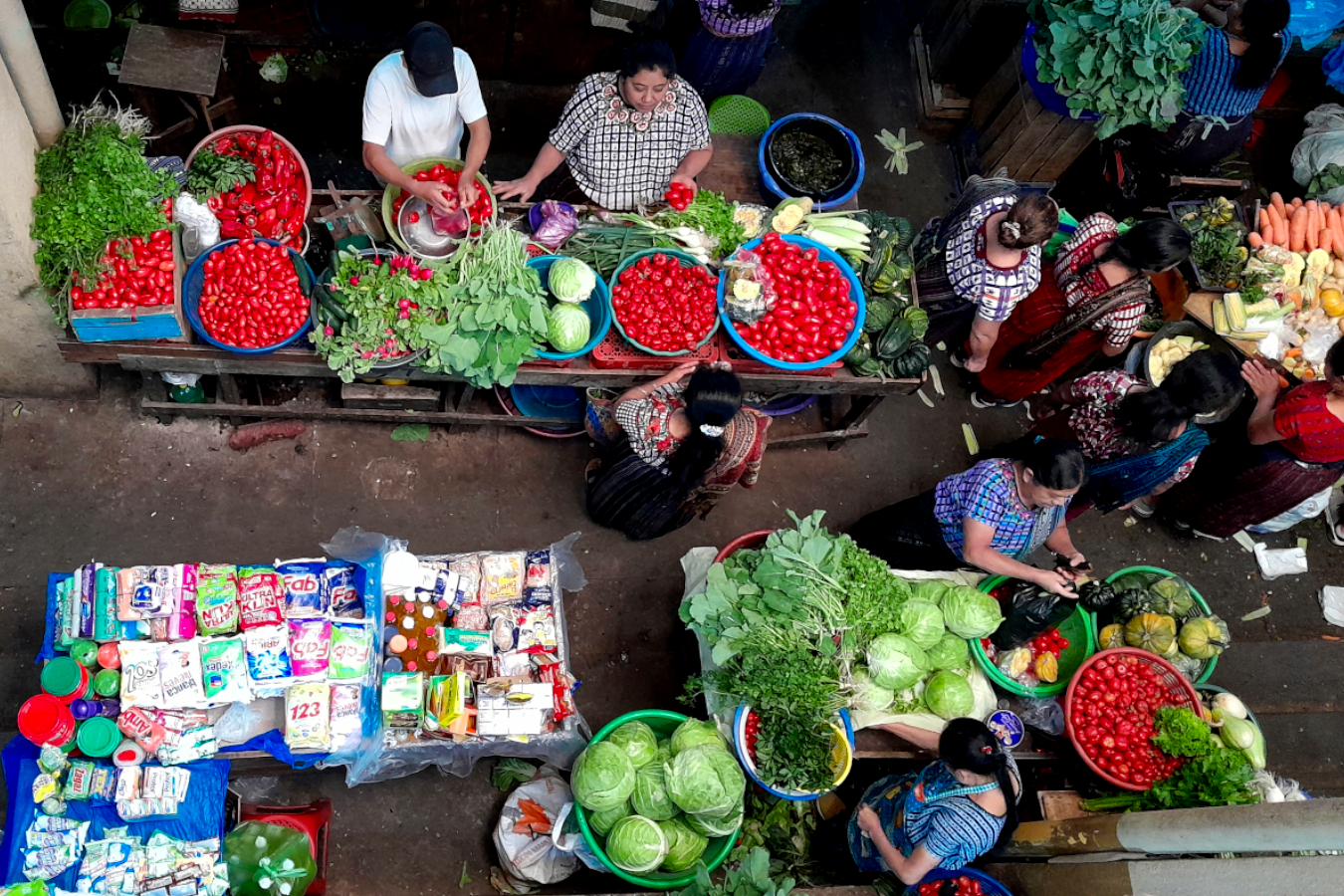 Traditional Market in Guatemala