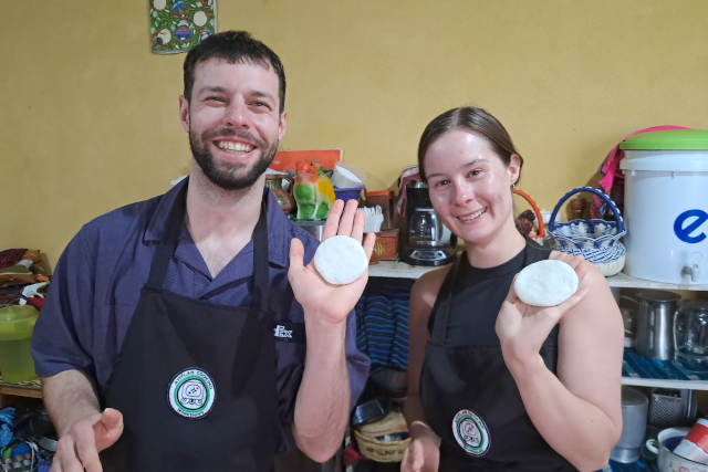 The Tortilla Makong Experience at Lake Atitlan Vegan Vegetarian hands on cooking